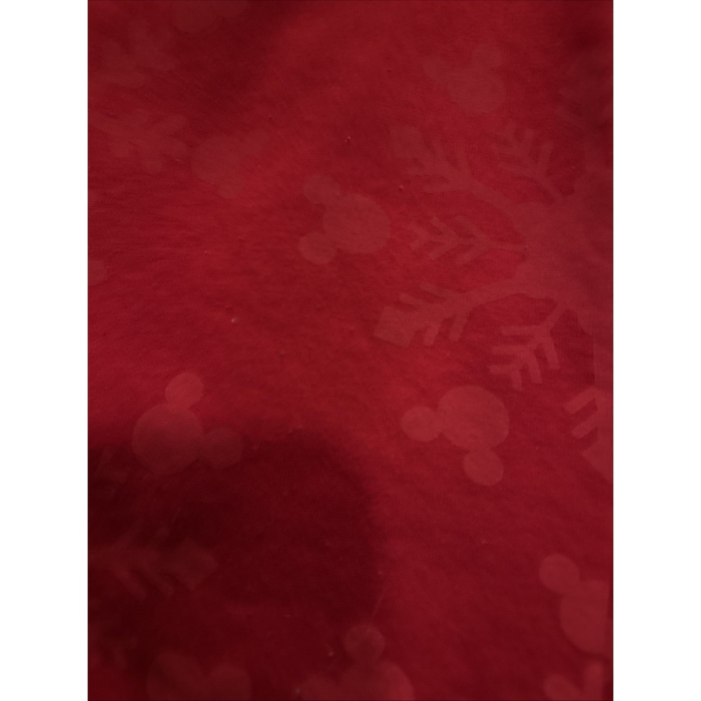 Mickey Mouse XL Sweatshirt Christmas lights with antlers Red extra large - Picture 2 of 3